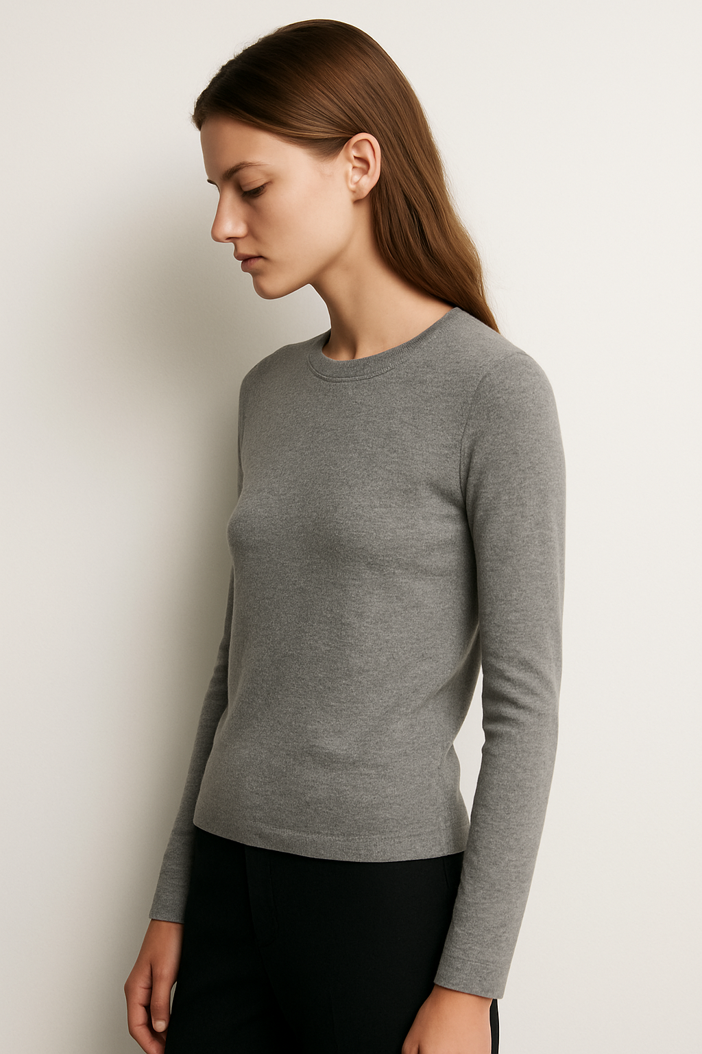 Rose | Fine Knit Long Sleeve